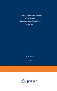 Produktbild: Studies on the Morphology of the Sensory Regions of the Vestibular Apparatus