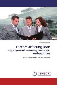 Produktbild: Bureti, P: Factors affecting loan repayment among women ente