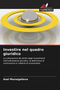 Produktbild: Investire nel quadro giuridico
