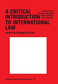 Produktbild: A critical introduction to international law