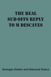 Produktbild: The real sub-offs Reply to M Descaves