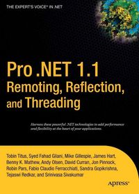 Produktbild: Pro .NET 1.1 Remoting, Reflection, and Threading