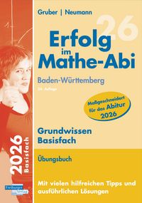 Produktbild: Erfolg im Mathe-Abi 2026 Grundwissen Basisfach Baden-W&uuml;rttemberg