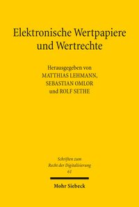 Produktbild: Elektronische Wertpapiere und Wertrechte