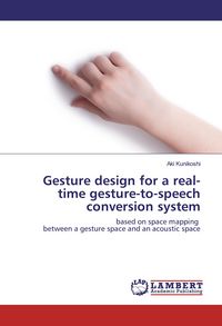 Produktbild: Gesture design for a real-time gesture-to-speech conversion system