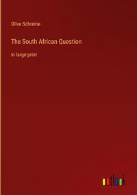 Produktbild: The South African Question