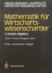 Produktbild: Mathematik f&uuml;r Wirtschaftswissenschaftler