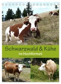 Produktbild: Schwarzwald und K&uuml;he im Hochformat (Tischkalender 2027 DIN A5 hoch), CALVENDO Monatskalender