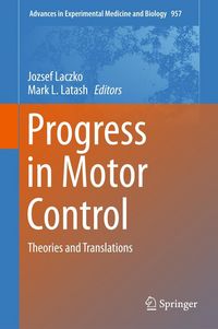 Produktbild: Progress in Motor Control