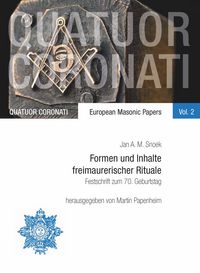 Produktbild: Formen und Inhalte freimaurerischer Rituale