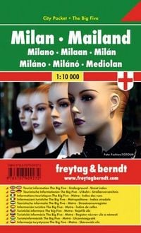 Produktbild: freytag & berndt Innenstadtplan Mailand 1:10.000