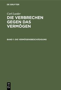 Produktbild: Die Verm&ouml;gensbesch&auml;digung