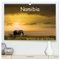 Produktbild: Namibia &ndash; Die Tierwelt vom Caprivi bis Etosha (hochwertiger Premium Wandkalender 2027 DIN A2 quer), Kunstdruck in Hochglanz