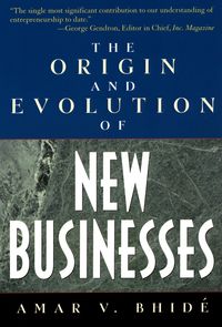 Produktbild: The Origin and Evolution of New Businesses