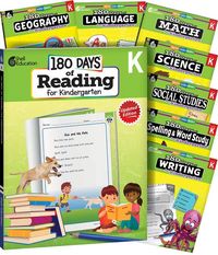 Produktbild: 180 Days(tm) Bundle Grade K: 8-Book Set