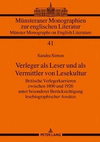 Produktbild: Verleger als Leser und als Vermittler von Lesekultur