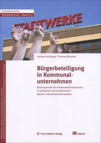 Produktbild: B&uuml;rgerbeteiligung in Kommunalunternehmen