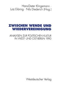 Produktbild: Zwischen Wende und Wiedervereinigung