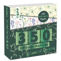 Produktbild: 350 Origami-Block Florale Motive