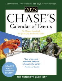 Produktbild: Chase's Calendar of Events 2023