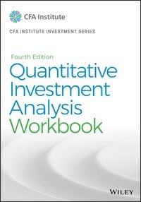 Produktbild: Quantitative Investment Analysis, Workbook