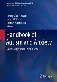 Produktbild: Handbook of Autism and Anxiety