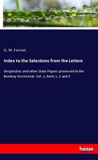 Produktbild: Index to the Selections from the Letters