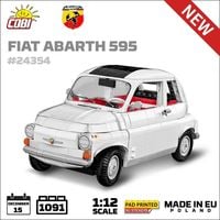 Bild vom Artikel COBI Cars 24354 - Fiat 595 Abarth 1091 Klemmbausteine vom Autor 