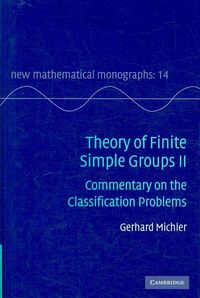 Produktbild: Theory of Finite Simple Groups II