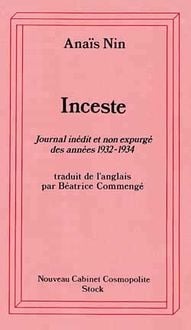 Produktbild: Inceste