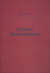Produktbild: Chemical Thermodynamics