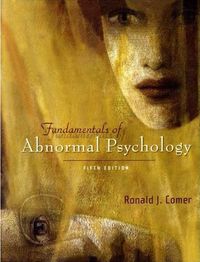 Produktbild: Fundamentals of Abnormal Psychology & CD-ROM
