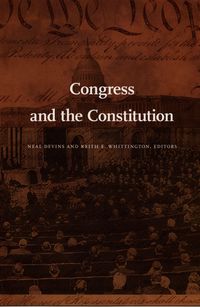 Produktbild: Congress and the Constitution