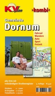 Produktbild: Dornum, KVplan, Radkarte/Freizeitkarte/Stadtplan, 1:25.000 / 1:12.500 / 1:5.000