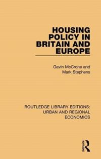 Produktbild: McCrone, G: Housing Policy in Britain and Europe