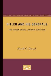 Produktbild: Hitler and His Generals