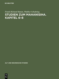 Produktbild: Studien zum Mahanisiha. Kapitel 6-8