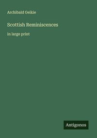 Produktbild: Scottish Reminiscences