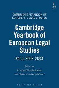Produktbild: Cambridge Yearbook of European Legal Studies Vol 5, 2002-200