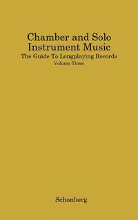 Produktbild: Chamber and Solo Instrument Music