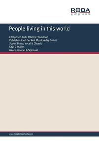 Produktbild: People living in this world
