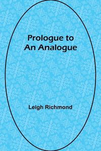 Produktbild: Prologue to an Analogue
