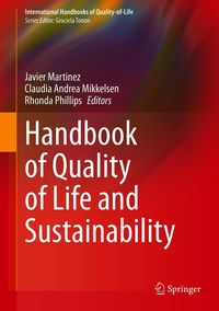 Produktbild: Handbook of Quality of Life and Sustainability