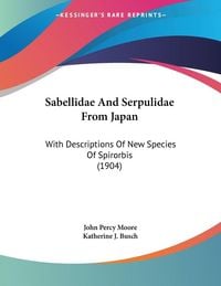 Produktbild: Sabellidae And Serpulidae From Japan