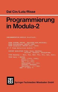 Produktbild: Programmierung in Modula-2