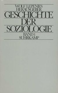 Produktbild: Geschichte der Soziologie