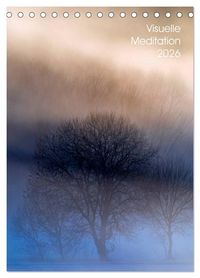 Produktbild: Visuelle Meditation - Gl&uuml;hende Wipfel (Tischkalender 2026 DIN A5 hoch), CALVENDO Monatskalender