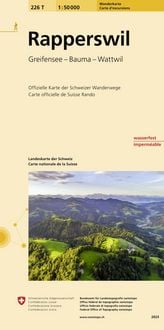 Produktbild: 226T Rapperswil Wanderkarte