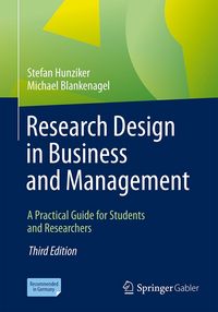 Produktbild: Research Design in Business and Management