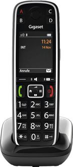 Bild vom Artikel Gigaset E720 DECT, GAP, Bluetooth® Schnurloses Telefon analog Babyphone, Bluetooth, inkl. Mobilteil, mit Basis, Freisprechen vom Autor 